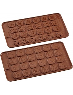 Set 2 stampi per cioccolato...