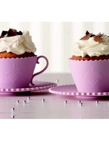 Set 2 tazze cuoci muffin CakeCups...