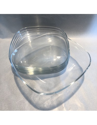 Set 6 piatti aperitivo e sushi Quadra...