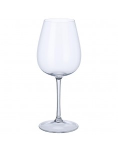 Elerise Bordeaux bicchieri da vino bianco vetro di cristallo Set di 2 con incisione fine 480 ml Set di bicchieri da vino di alta qualità 