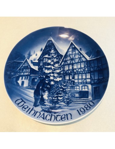 Piatto di Natale 1980 Bareuther