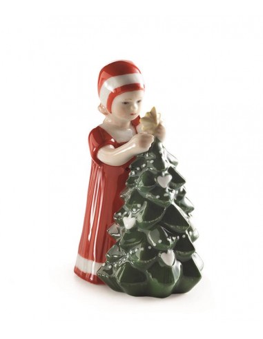 Statua Elsa con albero di Natale -...