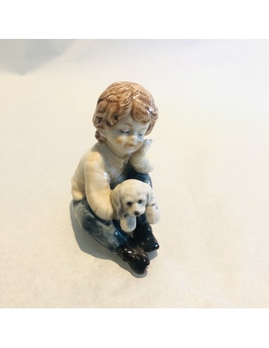 Statua Bambino con cane Paris Royal