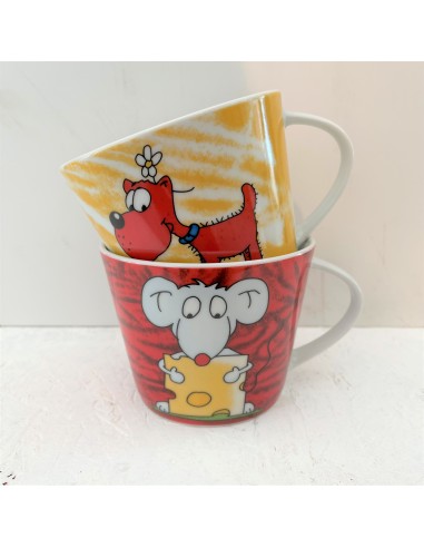 Set 2 tazze mug Animali Ritzenhoff