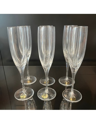 Set 6 calici flute Flamant...