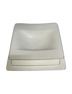 Tris piatti Ivoire Platino Villeroy & Boch