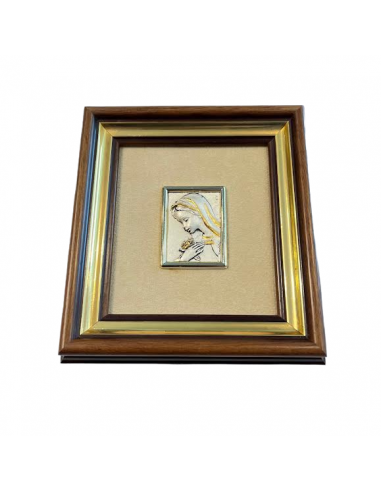 Quadro "Madonna delle Rose" SilverPiù