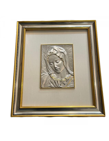 Quadro "Madonna in preghiera" SilverPiù