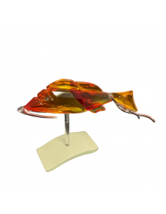Pesce arancione Swarovski 2