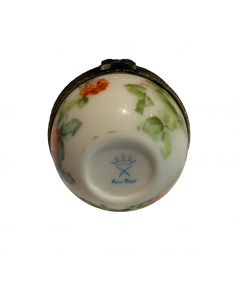 Uovo Bianco con rose in... 2