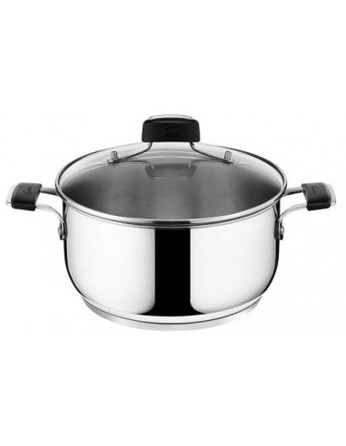 Casseruola fonda con coperchio Tempra...