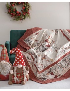 Plaid Elfi rosso Blumarine