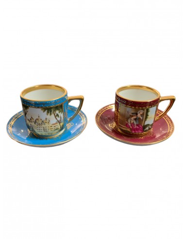 Set 2 tazzine da collezione Paris Royal