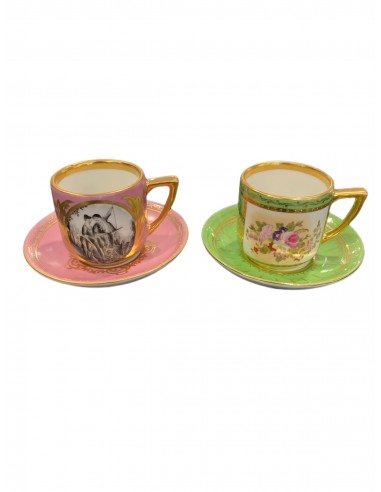 PREZZO SPECIALE: Set 2 tazzine rosa e...