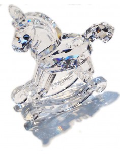 Cavallino a dondolo Swarovski 2