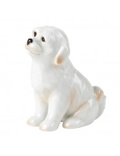 Statua cane bianco Royal... 2