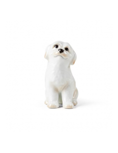 Statua cane bianco Royal...