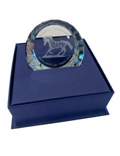 Targhetta con cavallo SCS...