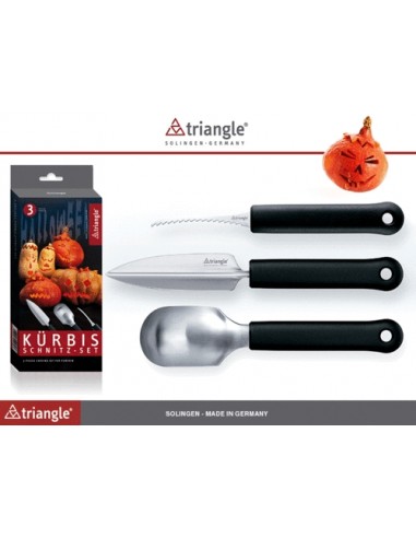 Set coltelli per zucca Triangle