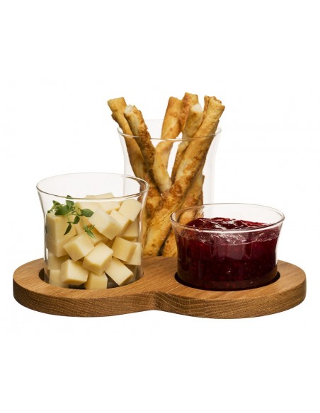 Set per servire Oval Oak di Sagaform