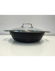 Casseruola bassa con coperchio di Valira