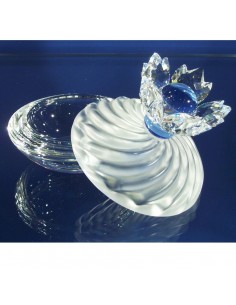 Scatola Blue Flower Swarovski