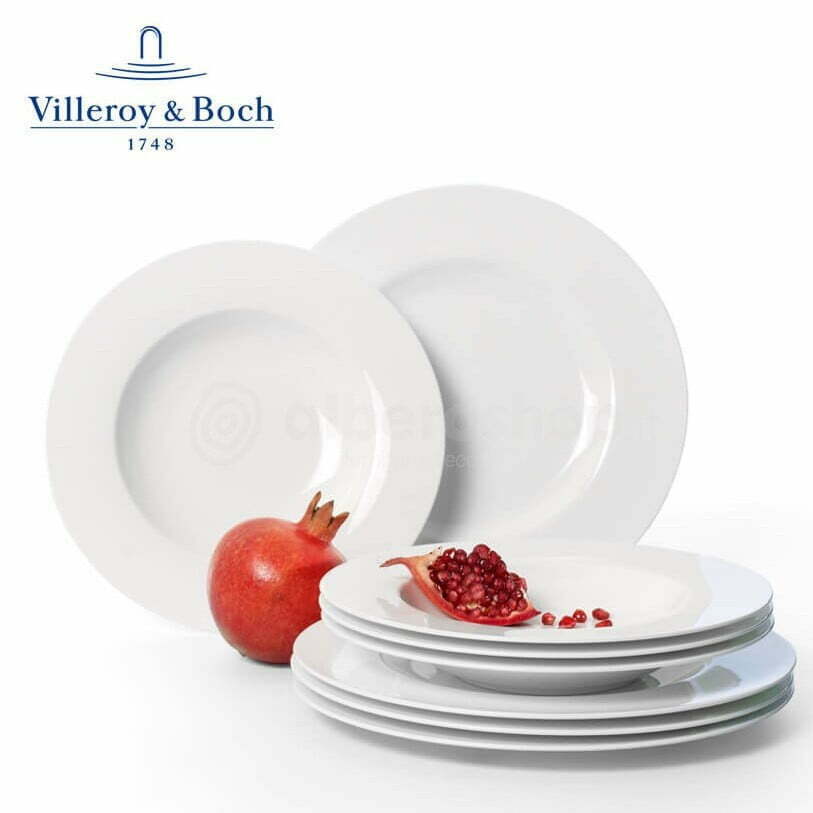 Servizio tavola 18 pezzi Manufacture rock white Villeroy & Boch – Casabella  Milano