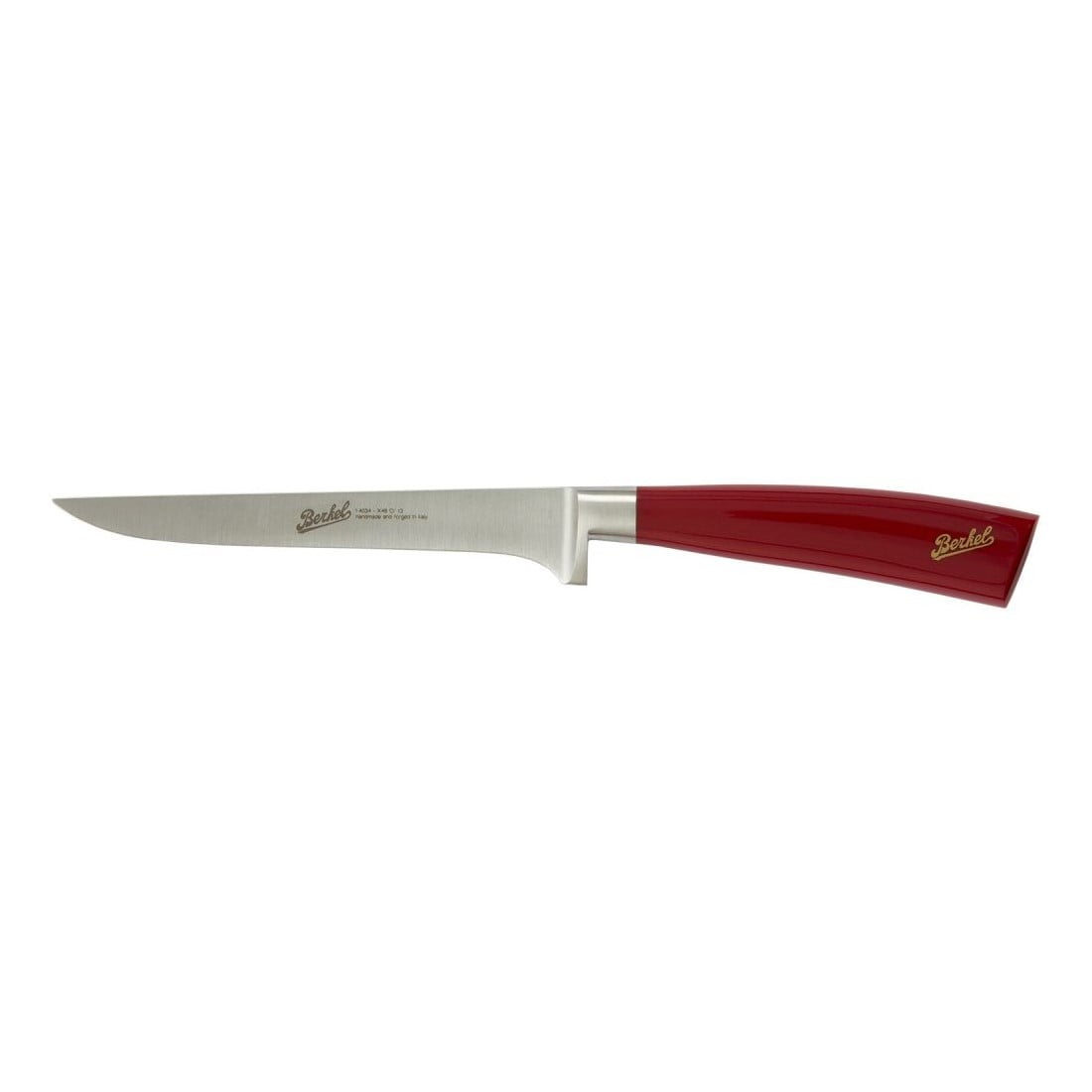 Coltello disosso 16cm berkel rosso linea elegance