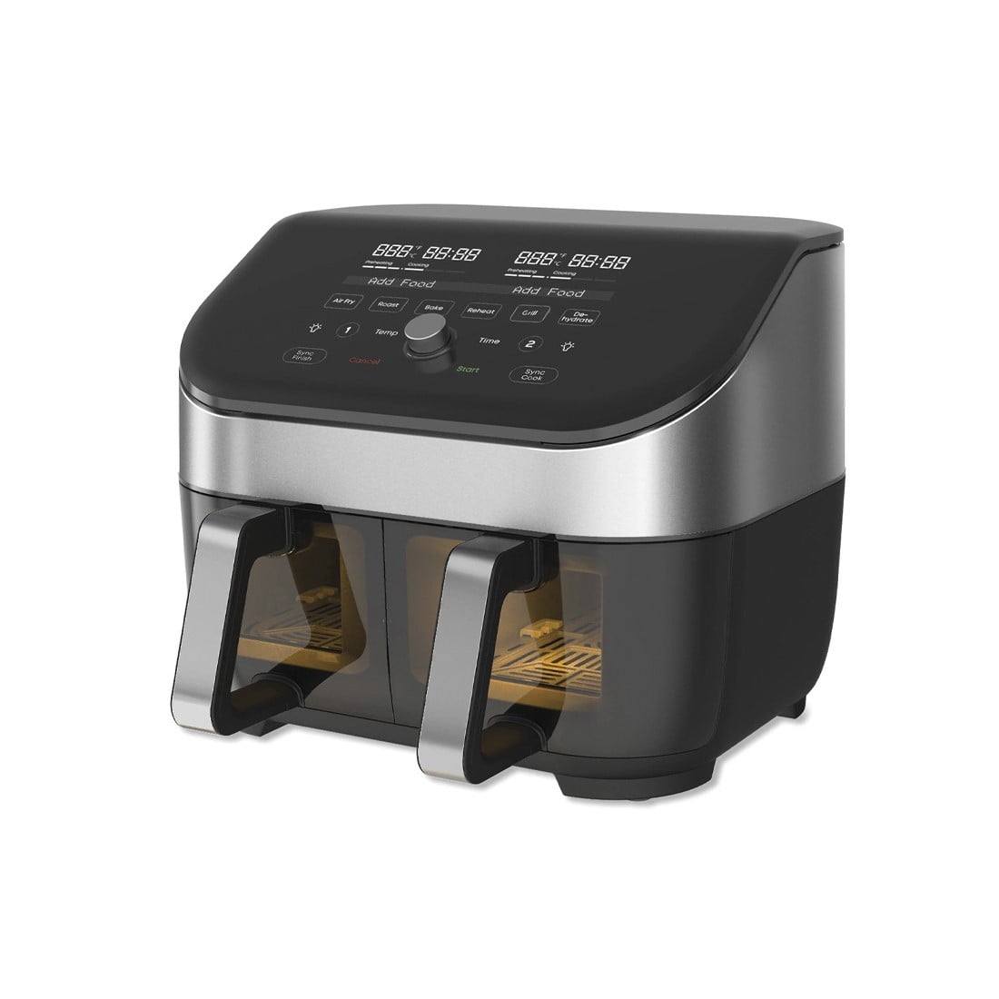 Friggitrice ad aria Instant Vortex plus dual ClearCook 8lt